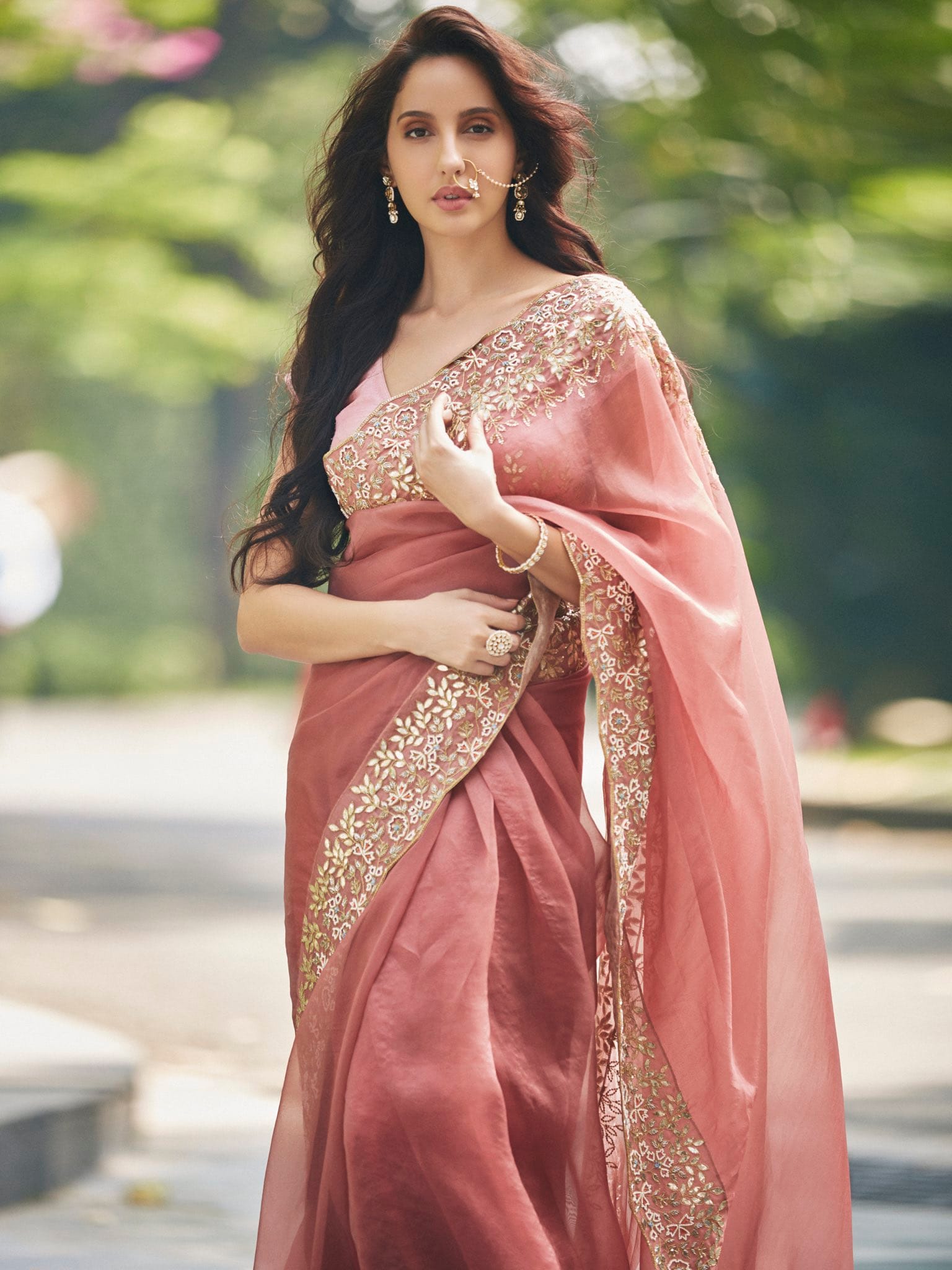 A recent picture of actress Nora Fatehi which she shared with her fans