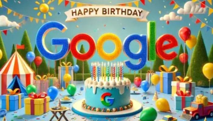 Happy Birthday Google