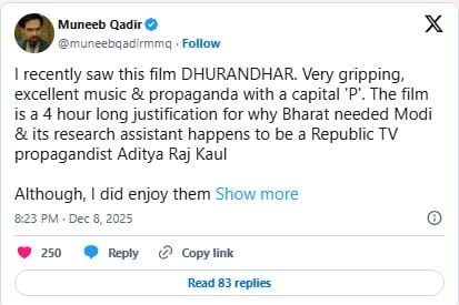 Dhurandar Movie Release in India